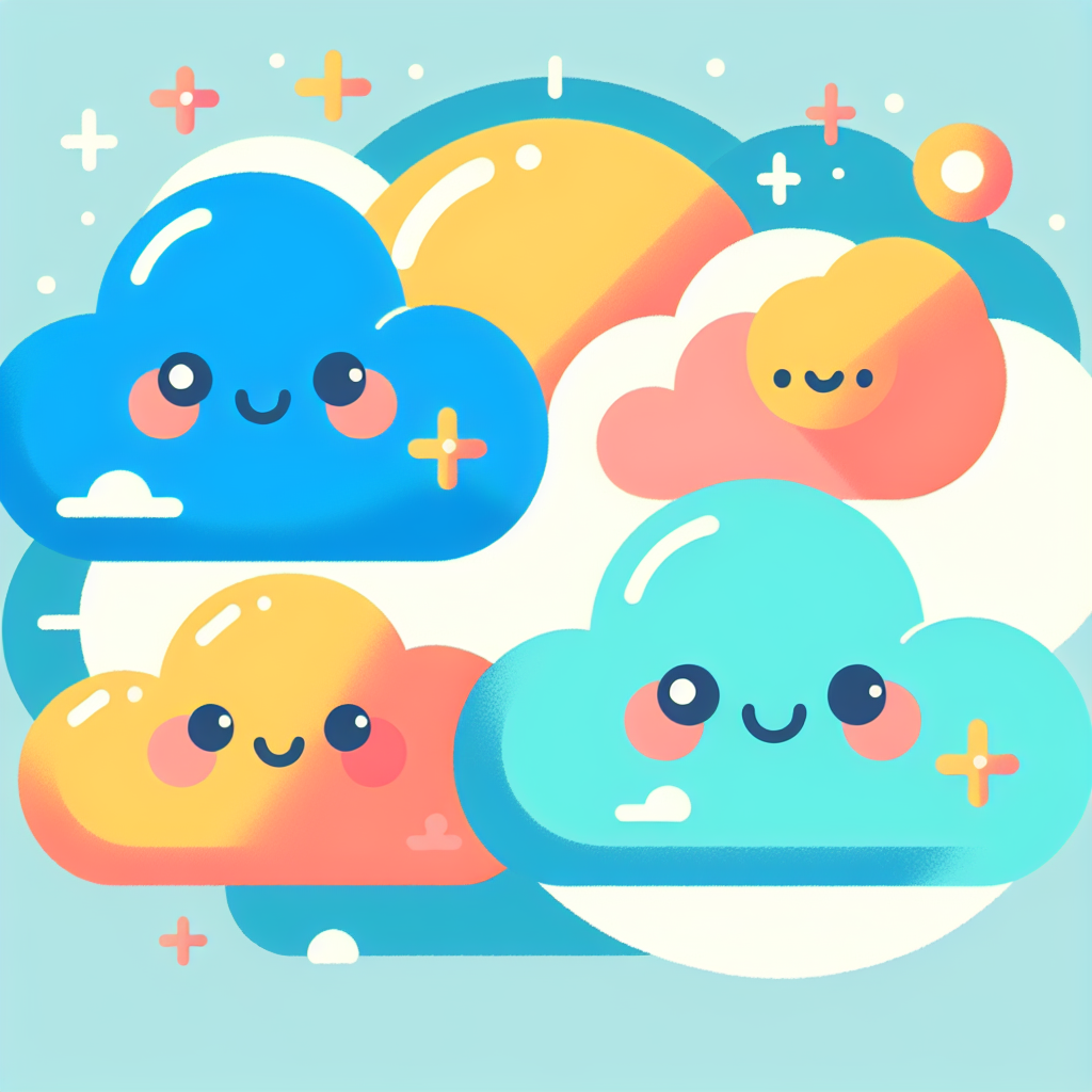 Fluffy Clouds Of Dreams Paint By Numbers Art