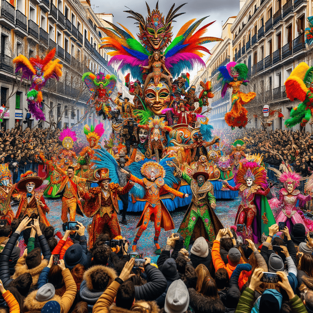 Madrid Carnival Paint By Numbers Kits