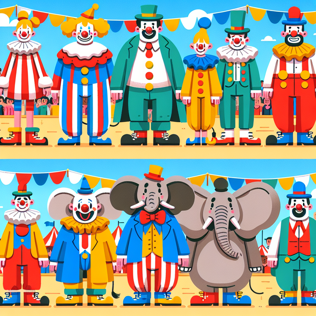 Circus Parade Fun DIY Paint By Numbers