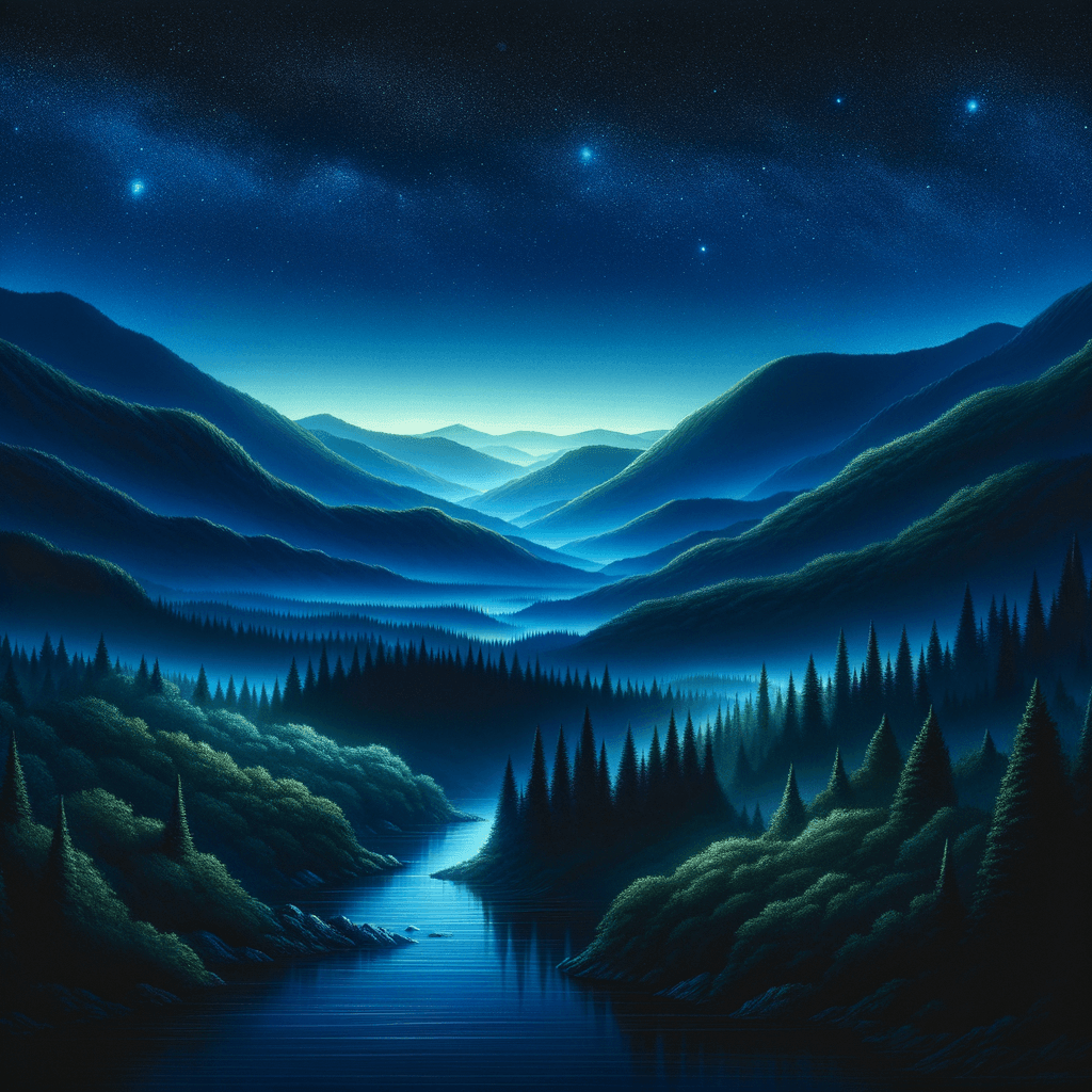 Starlit Wilderness Numbered Painting Kits