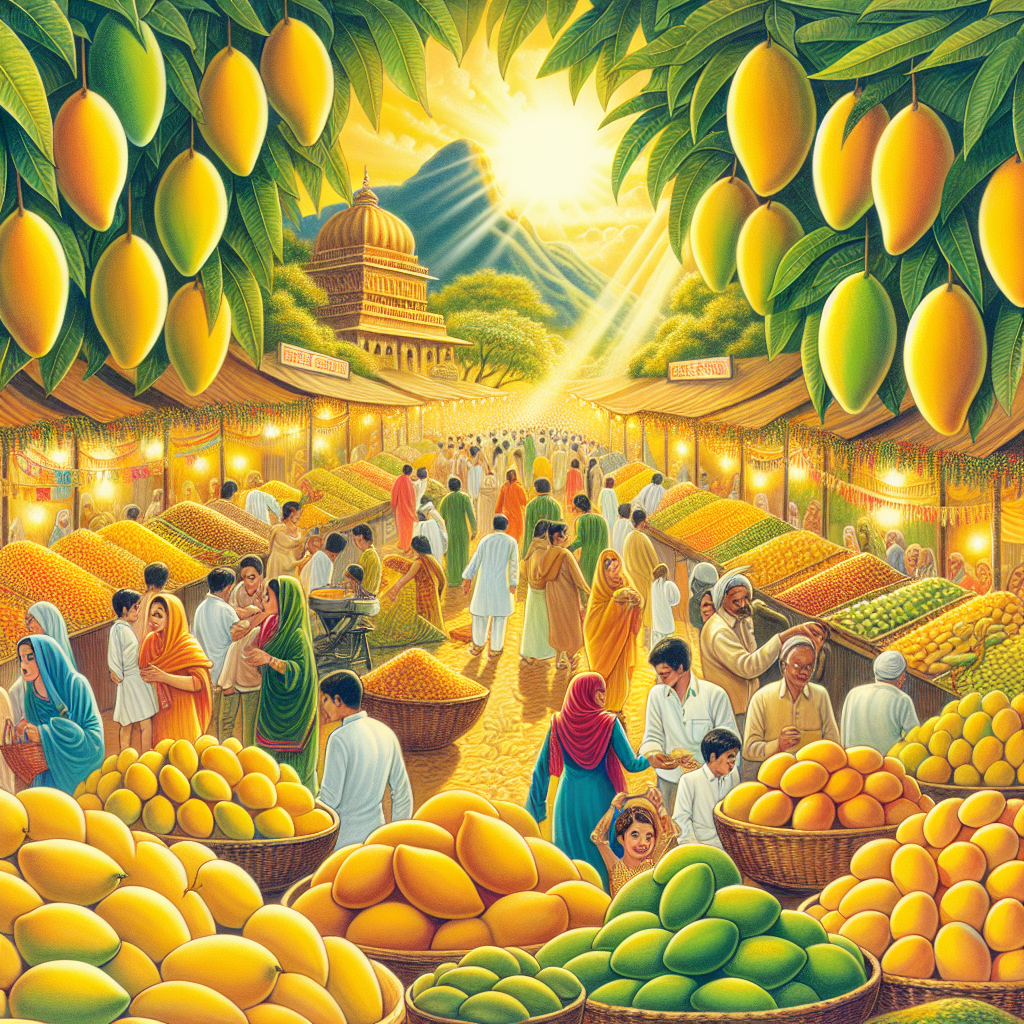 Mango Festival - Delhi Number Painting