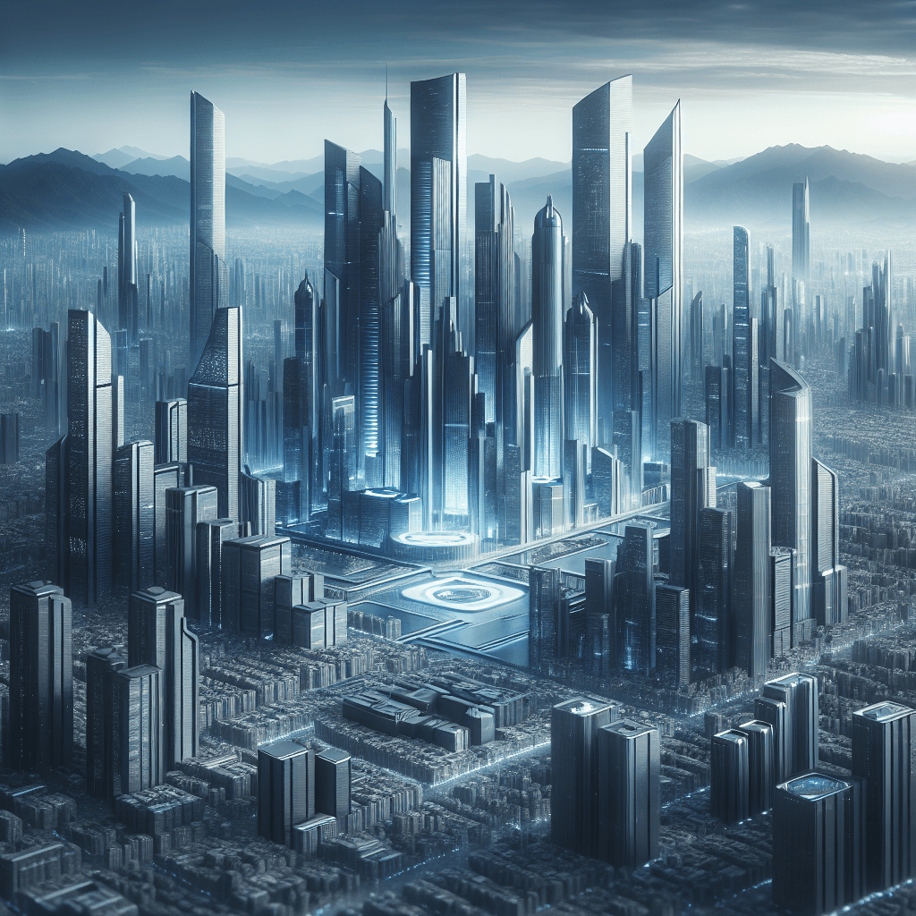 Futuristic City Marvel Numbered Painting Kits