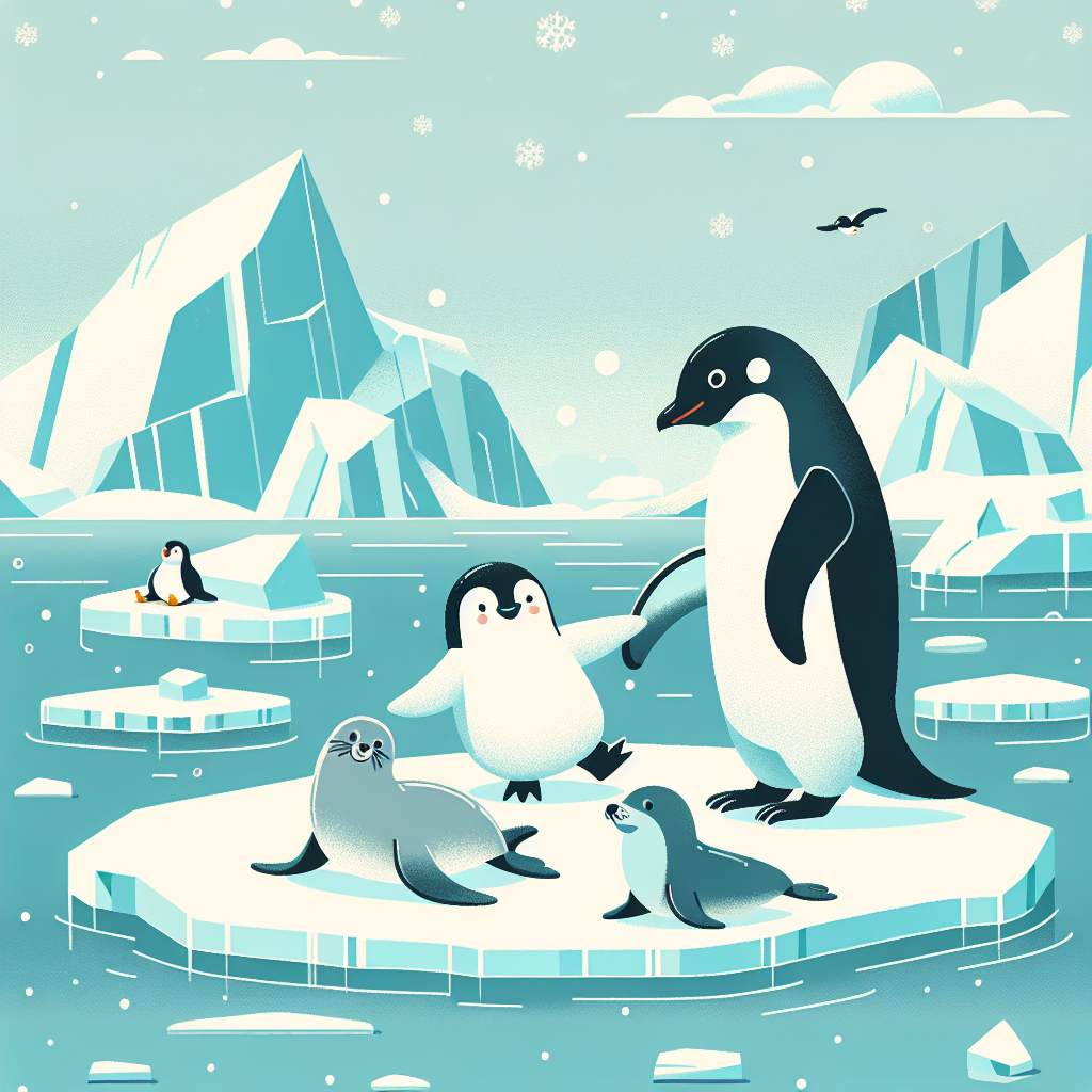 Polar Pals Adventure Painting Number Kit