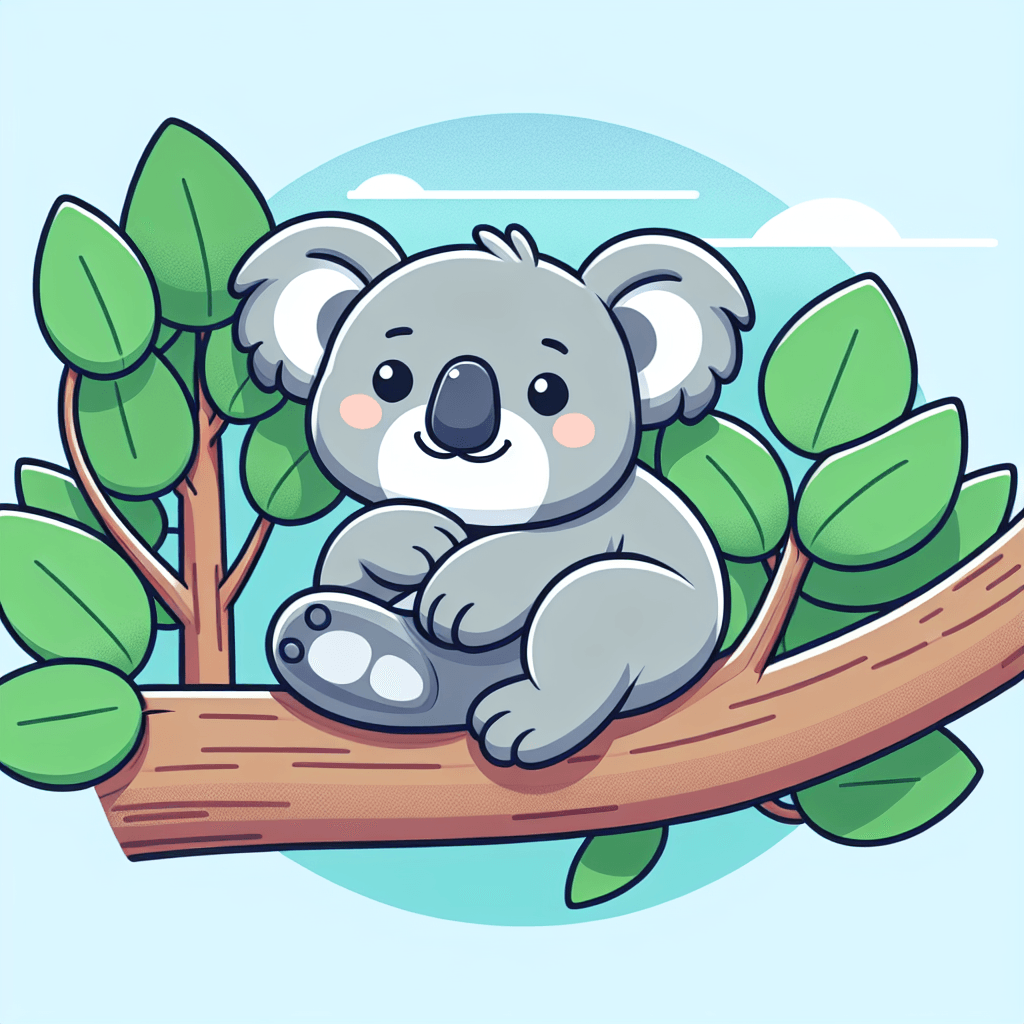 Snuggly Koala Numbered Painting Kits