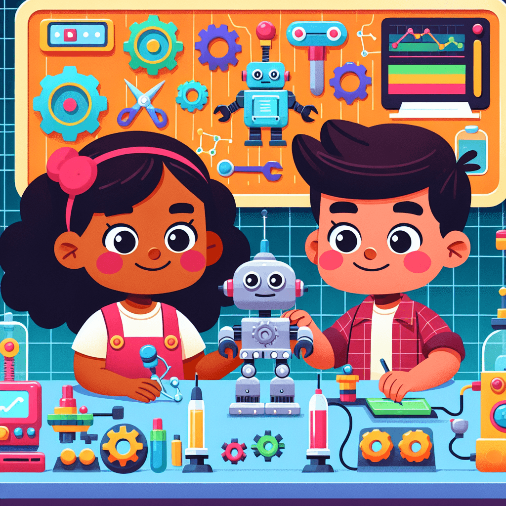 Robot Invention Lab Painting By Numbers Kit