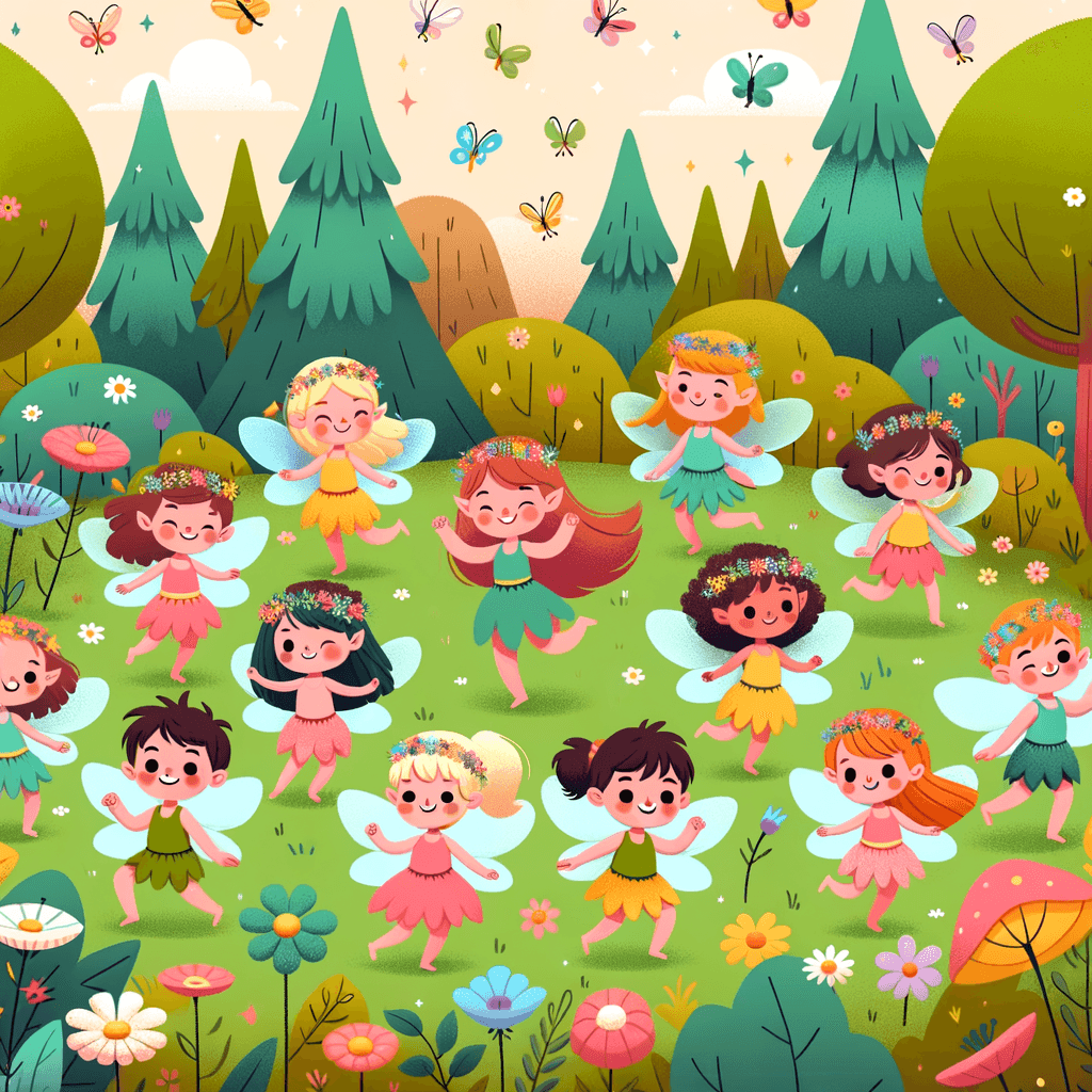 Magical Fairy Enclave Numbered Painting Kits