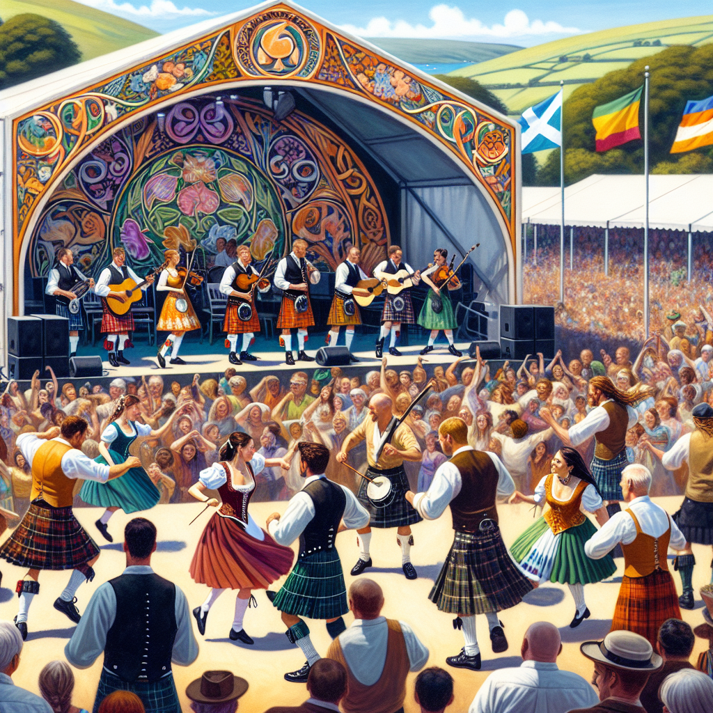 Alba International Celtic Festival - Stirling, Scotland Painting Number Kit