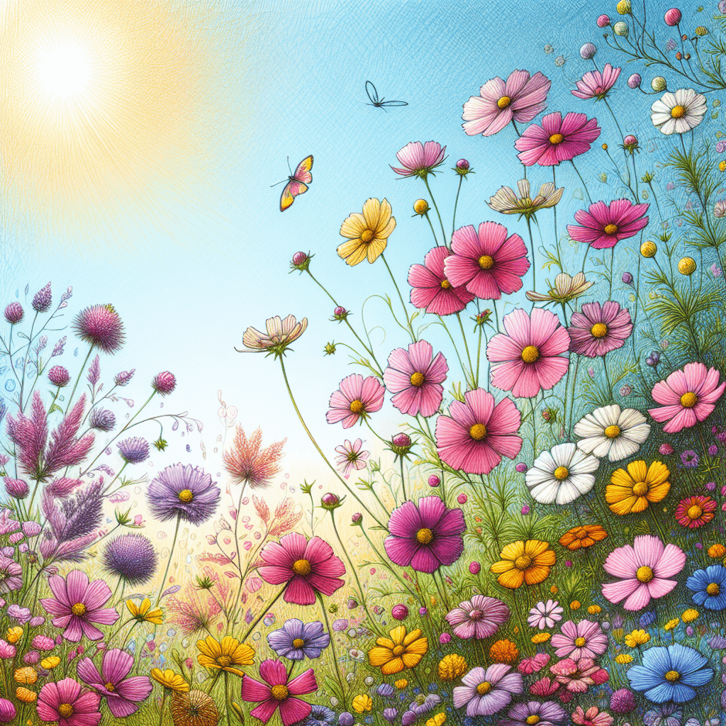 Sunny Meadow Days Paint By Number