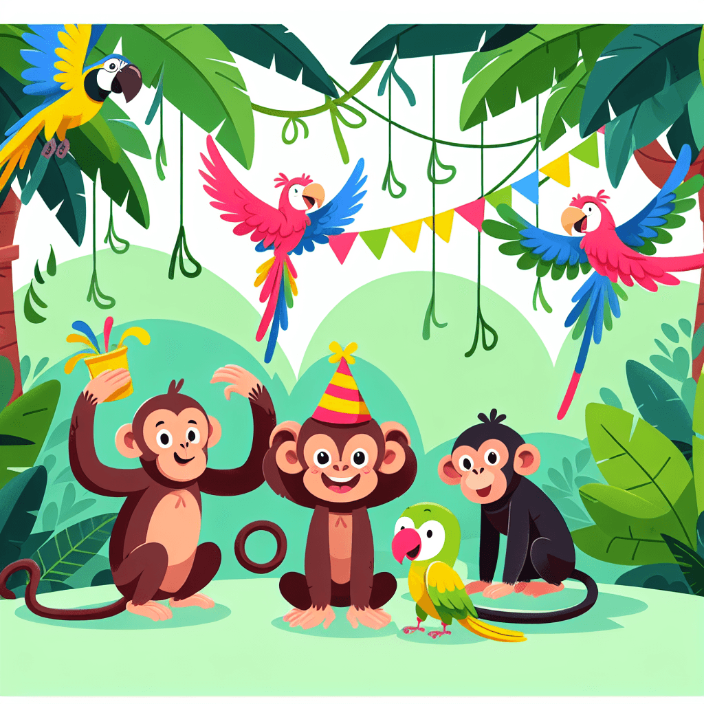 Jungle Jungle Jubilation Paint By Number