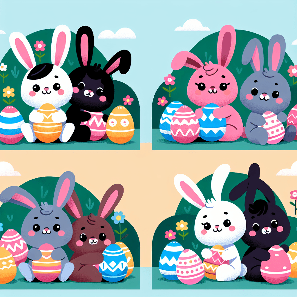 Easter Egg Hunt Paint By Number