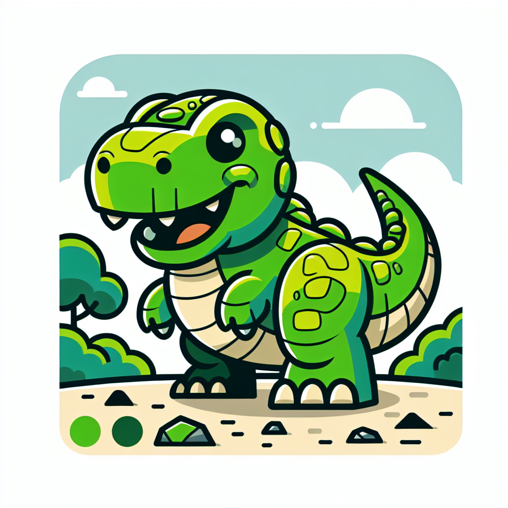 Daring Dino Paint By Color