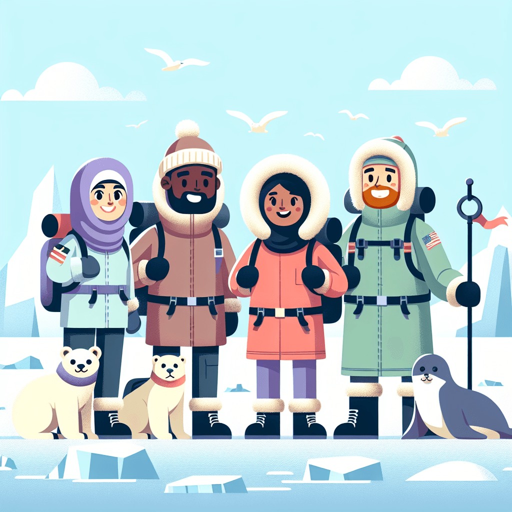 Arctic Explorer's Voyage Numbered Painting Kits