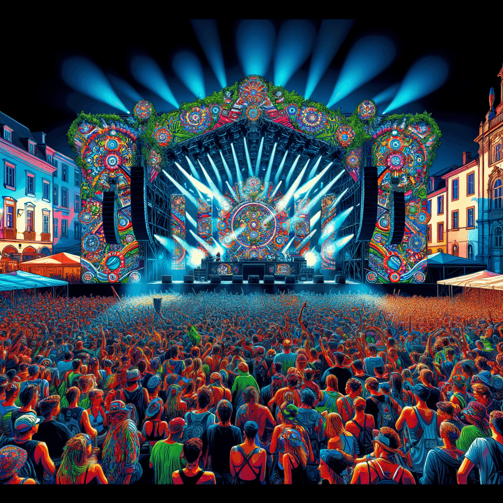 Tomorrowland - Boom Painting By Numbers Kit