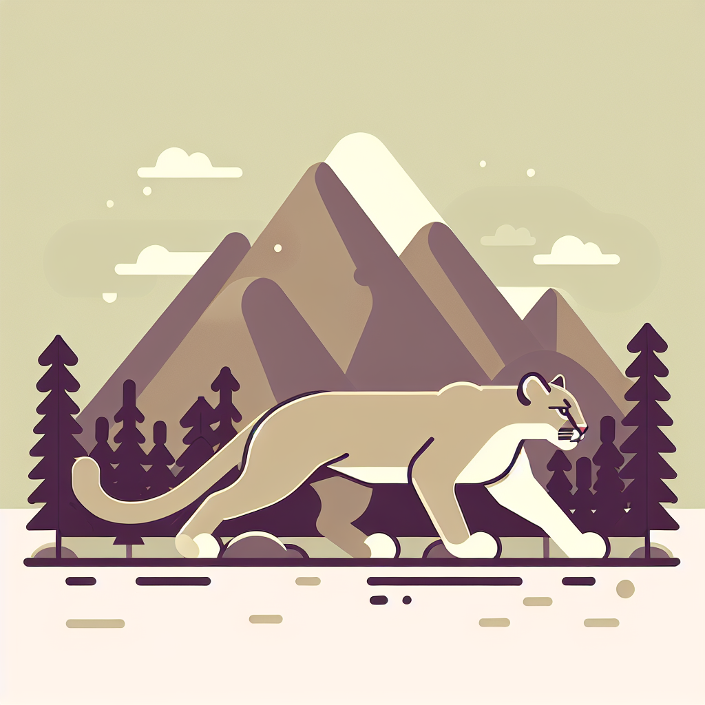 Prowling Puma Paint By Numbers Art