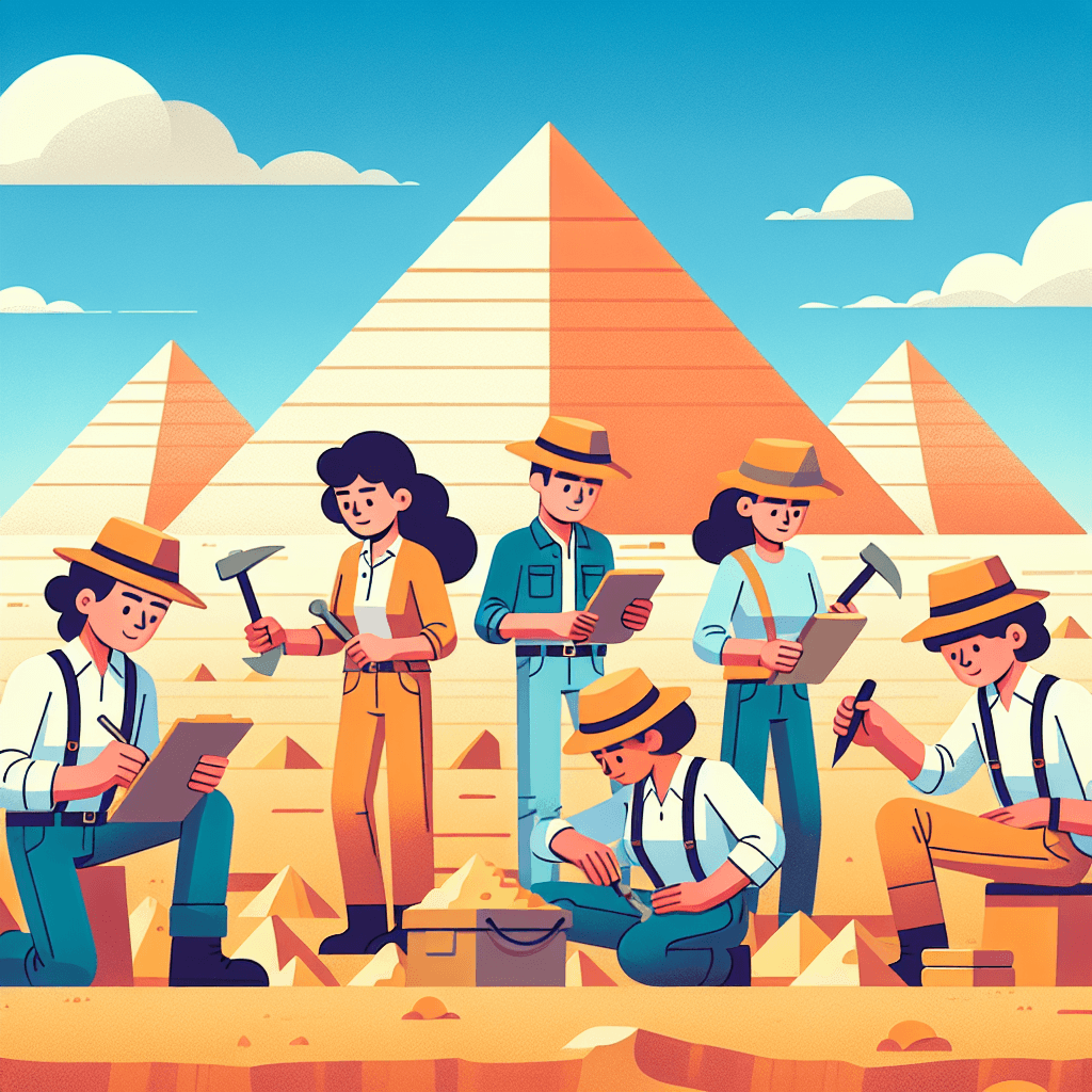 Mystery Of The Pyramids Paint By Number
