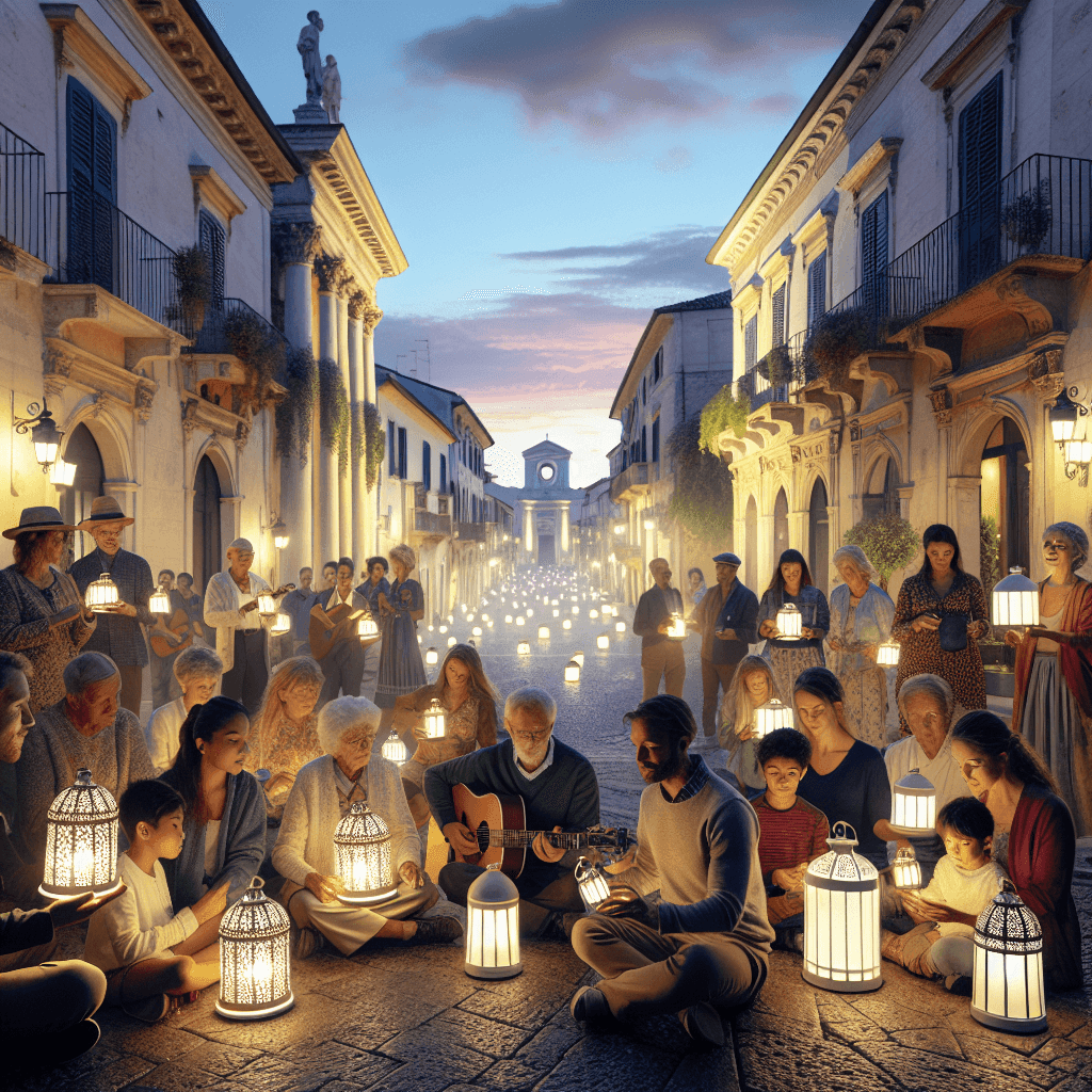 Festival Of The Dead - Italy Numbered Painting Kits
