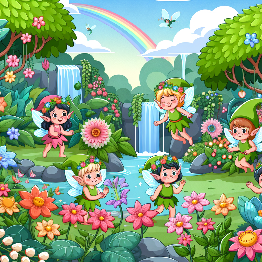 Garden Pixie Play Painting By Numbers Kit