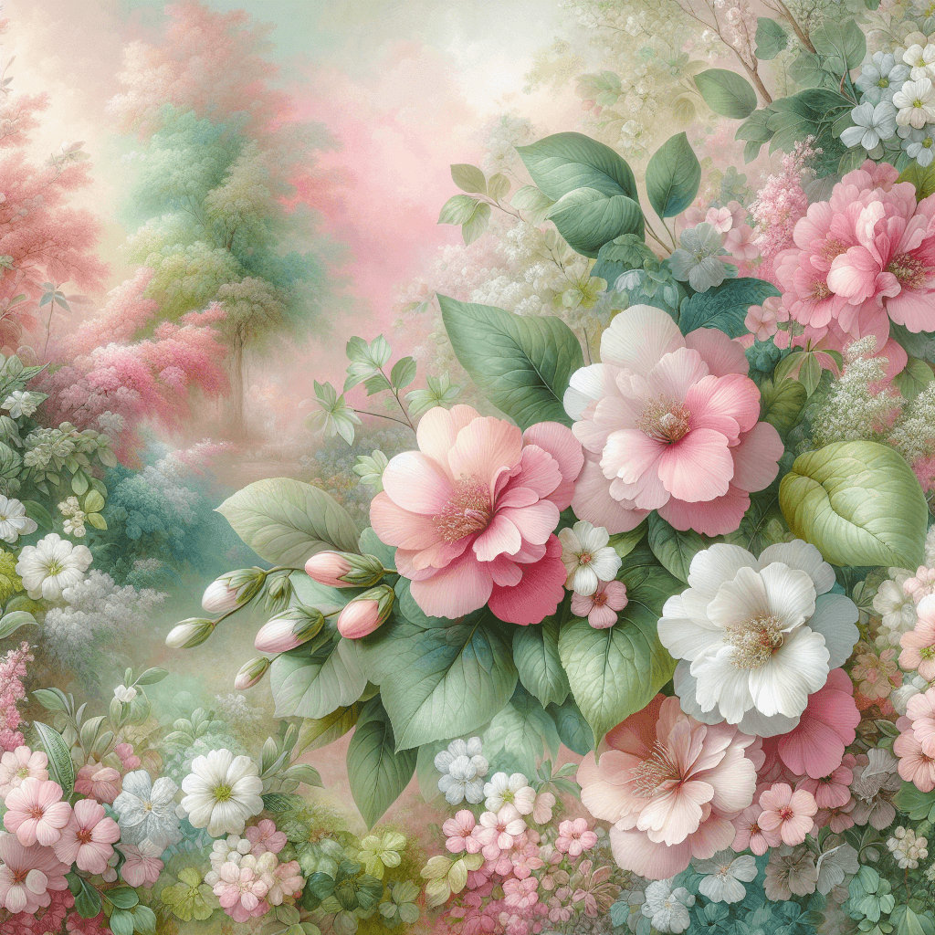 Gentle Spring Bloom Paint By Numbers Art