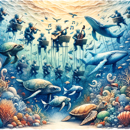 Ocean Melody Numbered Painting Kits