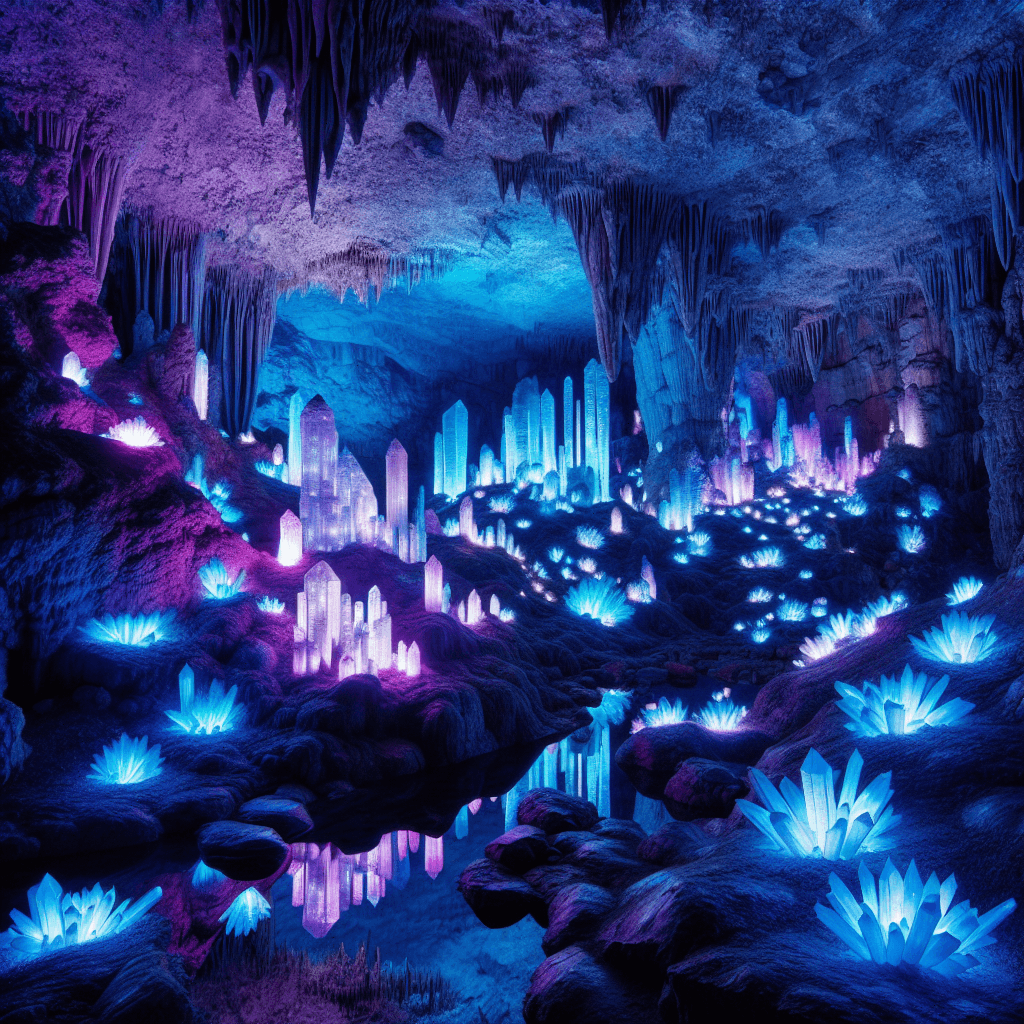 Mystical Cavern Wonders Number Painting