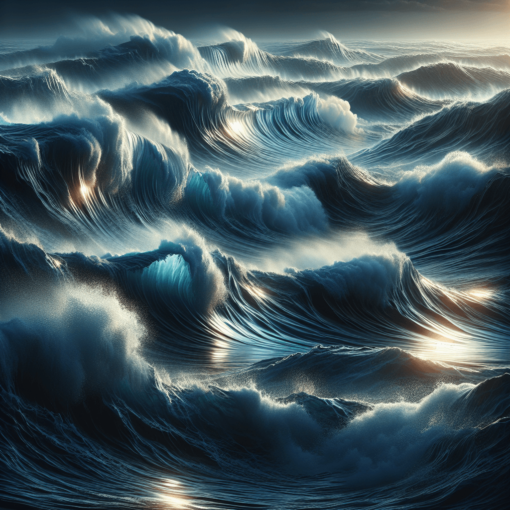 Oceanic Tidal Symphony Numbered Painting Kits