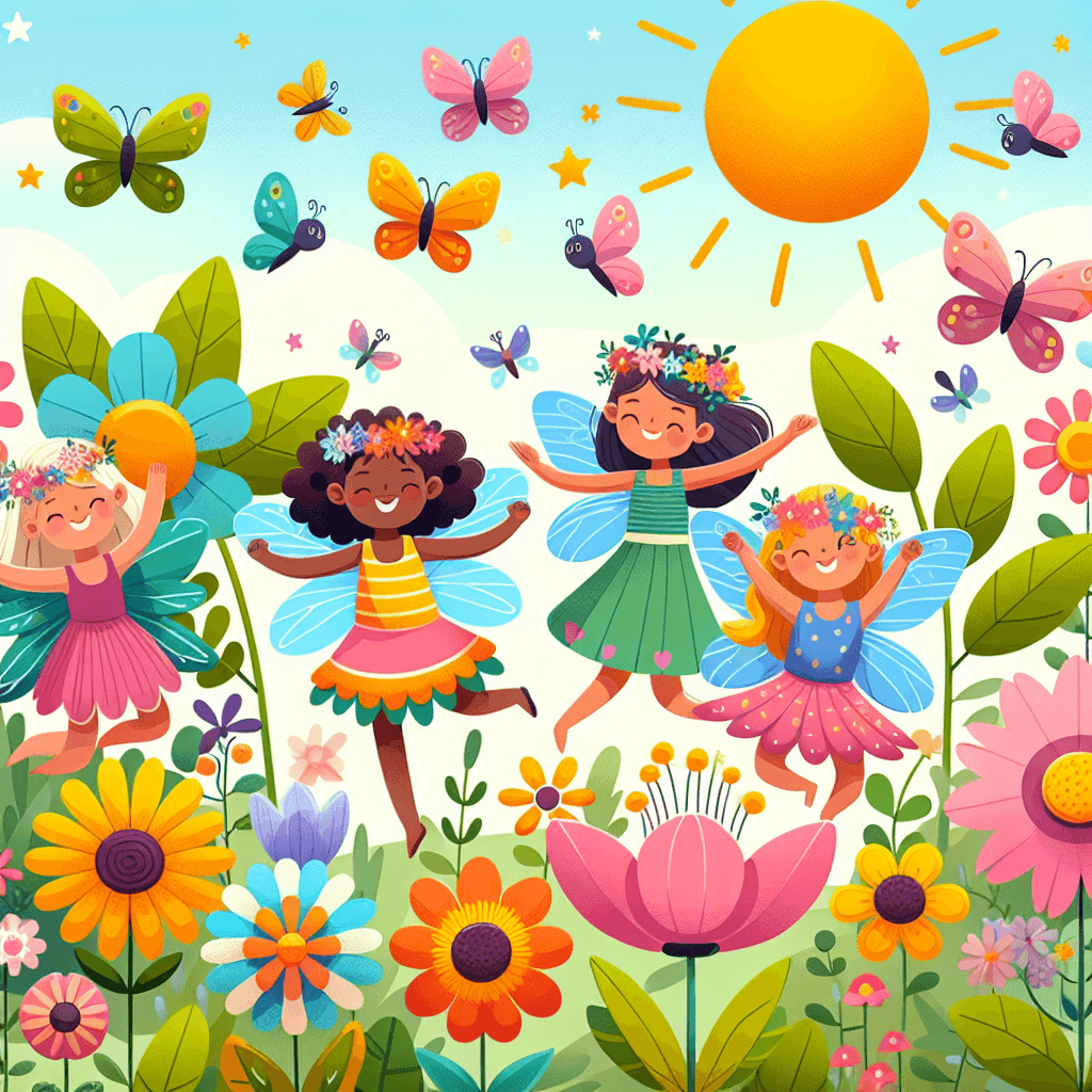 Fantasy Flower Fairies Painting By Numbers Kit