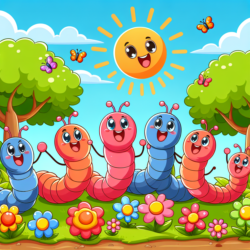 Wiggly Worm Family Paint By Numbers Kits