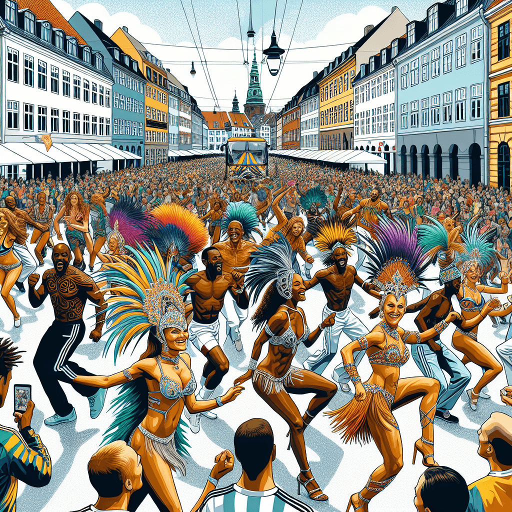 Copenhagen Carnival - Denmark Painting By Numbers Kit