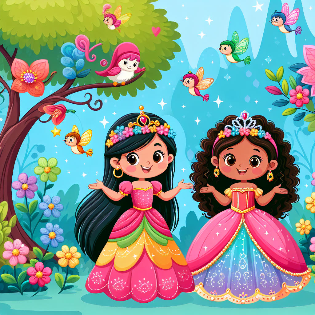 Princess Enchanted Garden Painting By Numbers Kit