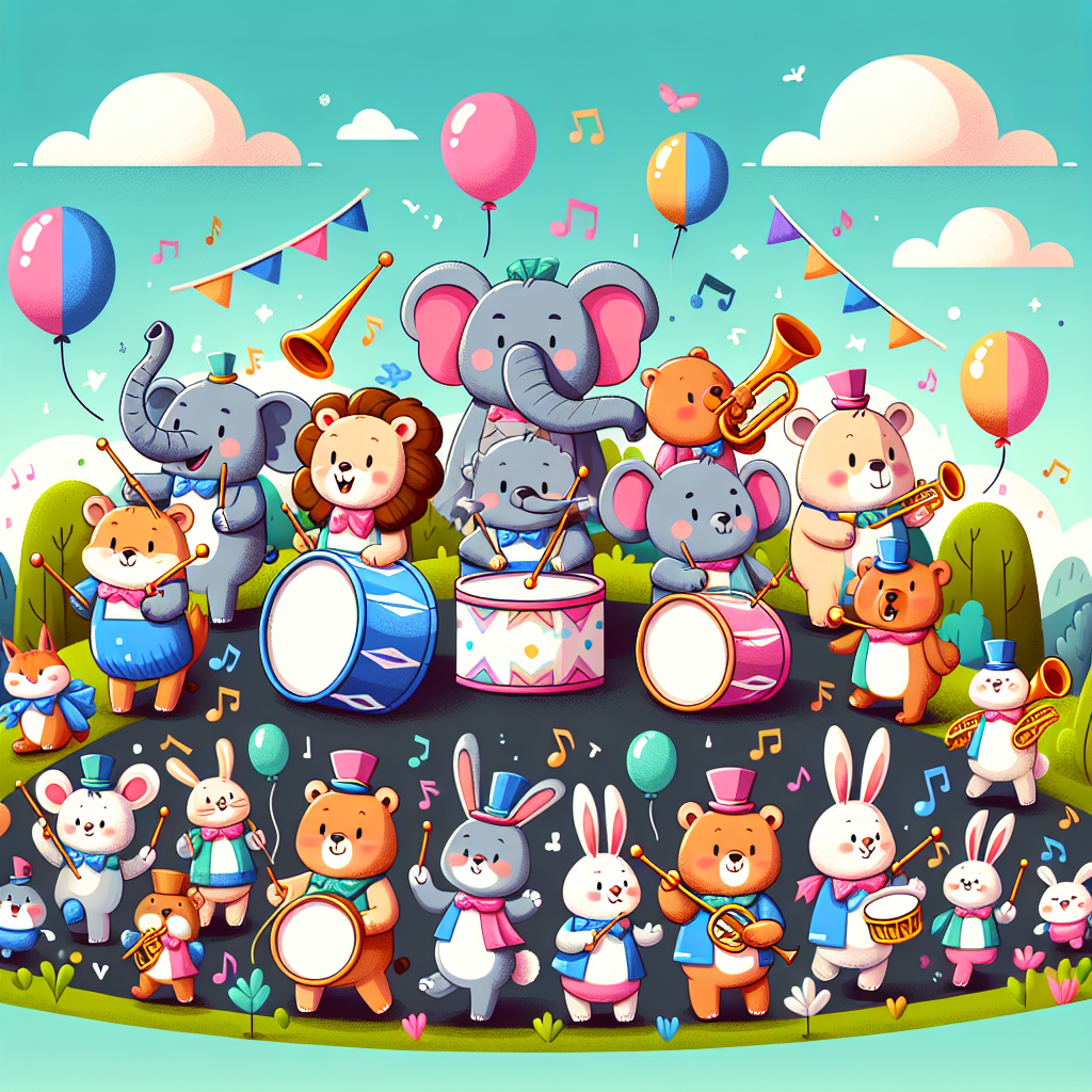 Merry Musical Parade Paint By Number