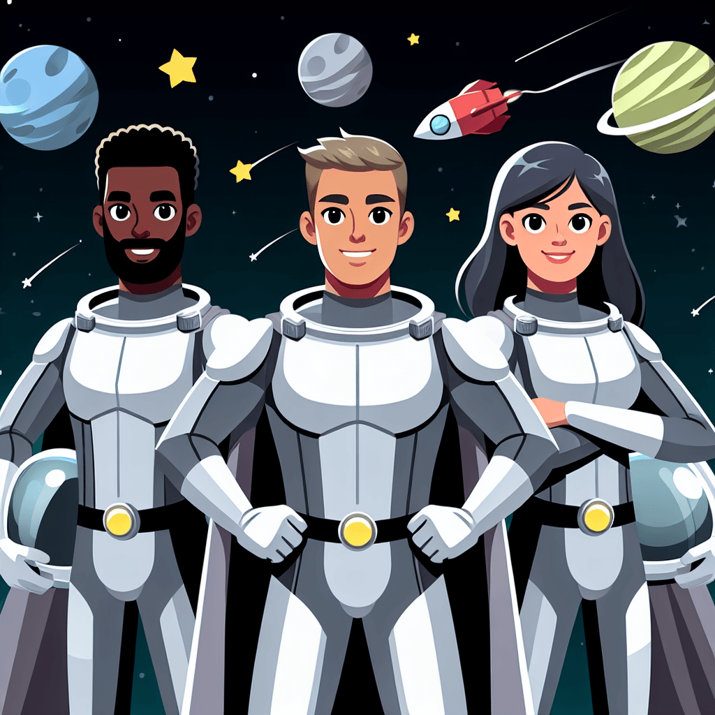 Galaxy Guardians Paint By Number