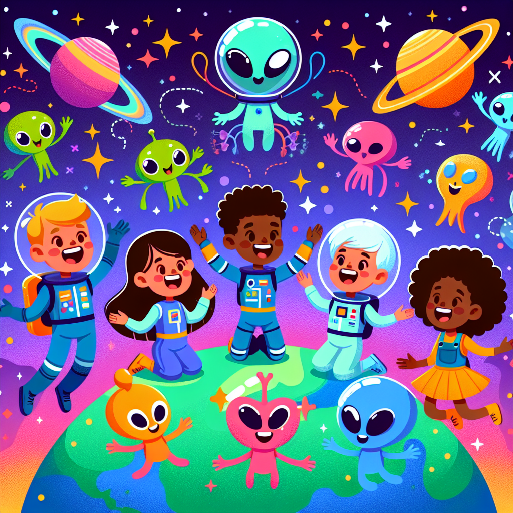 The Great Space Quest Painting Number Kit