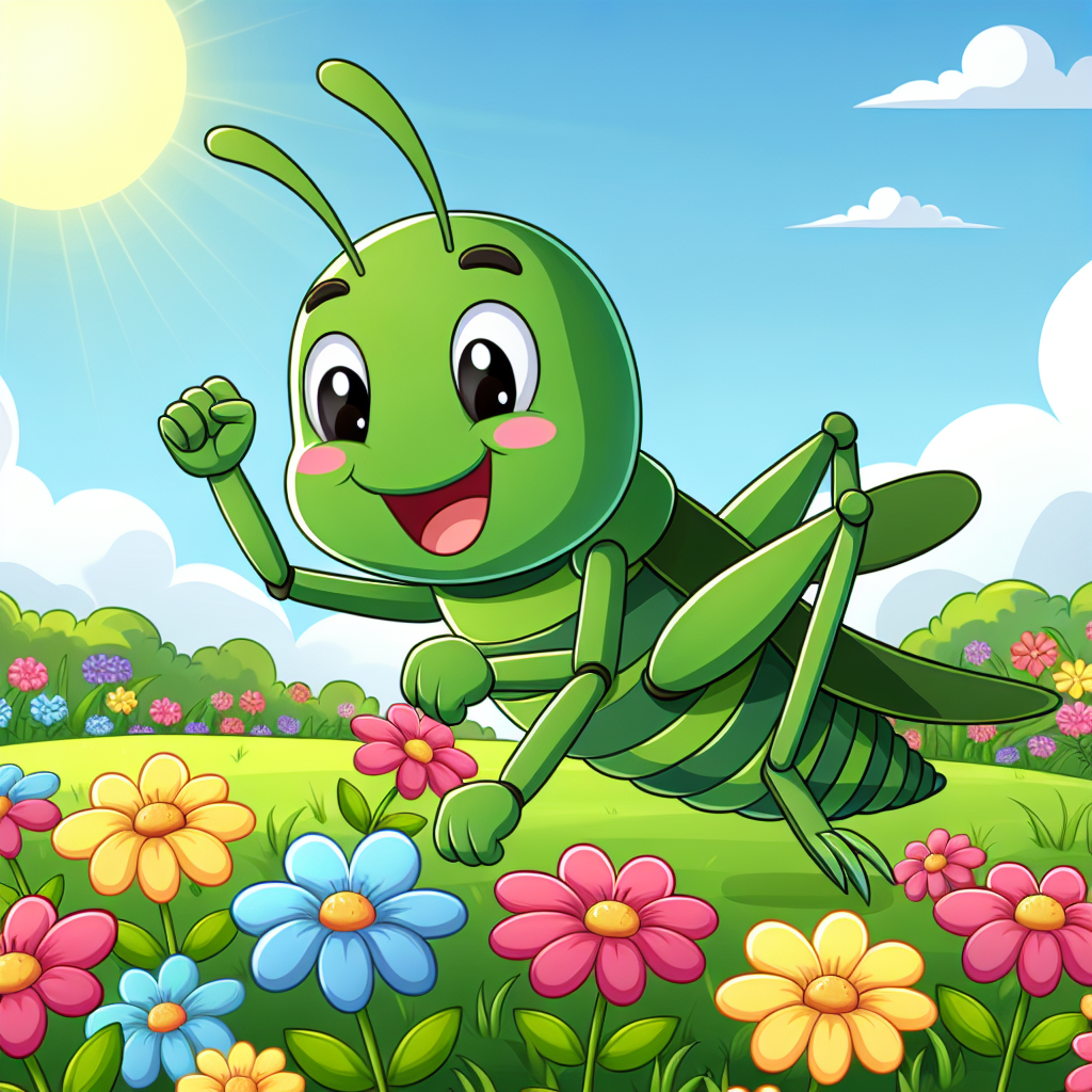 Groovy Grasshopper Painting By Numbers Kit