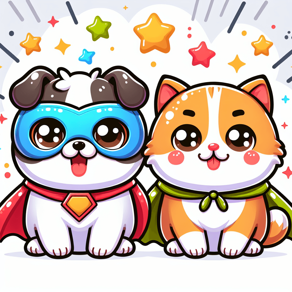 Superhero Pets Paint By Numbers Art