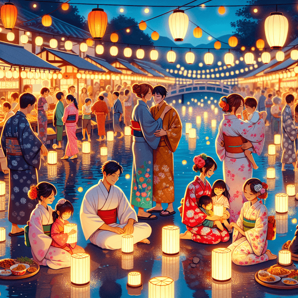 Obon Festival Painting Number Kit