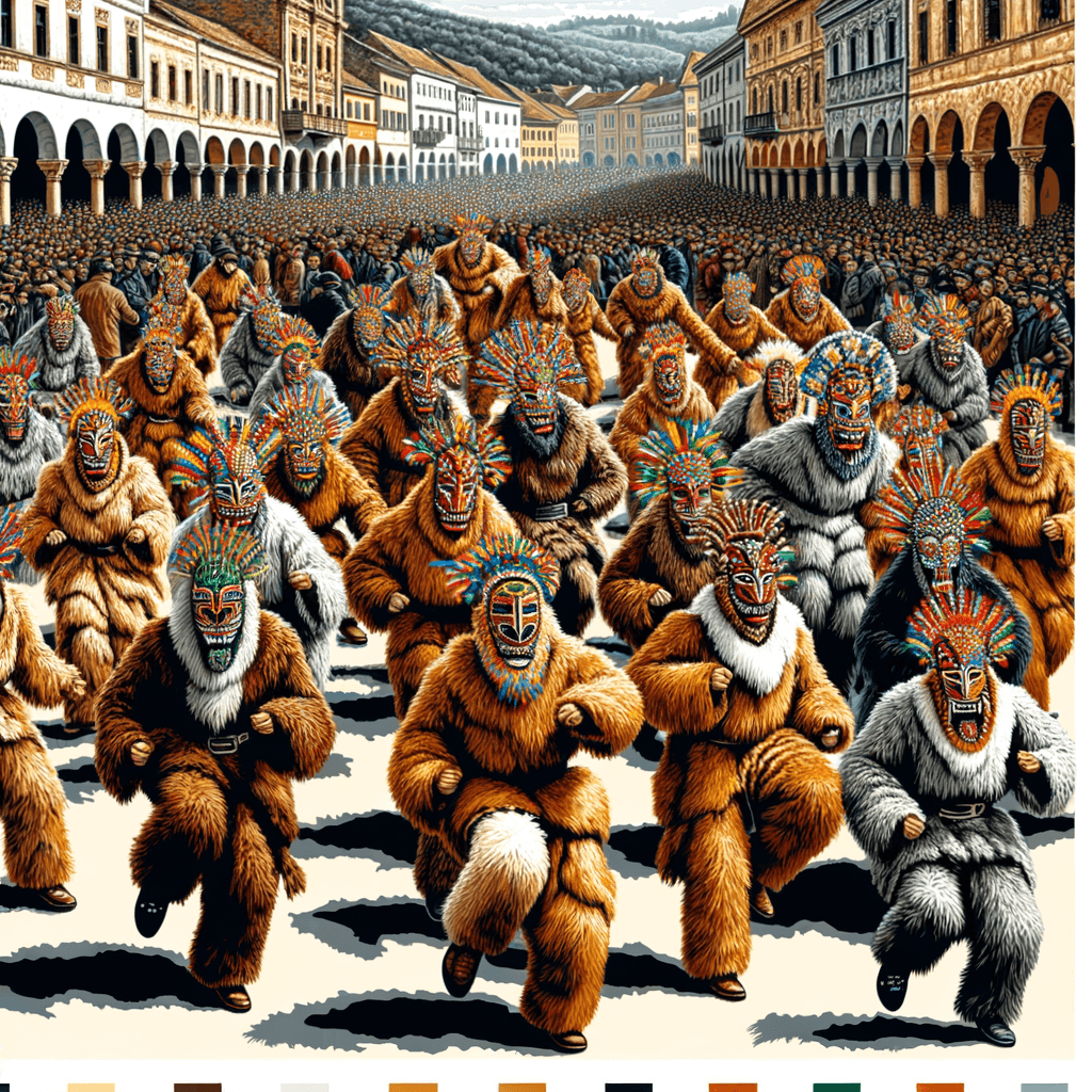 Busójárás Festival - Mohács, Hungary DIY Paint By Numbers