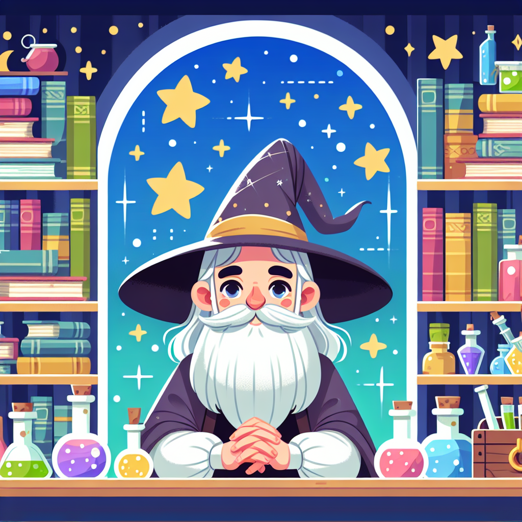 Clever Wizard's Workshop Number Painting