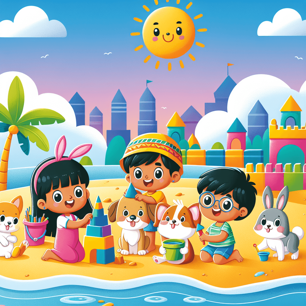 Sunny Seaside Paint By Numbers Art