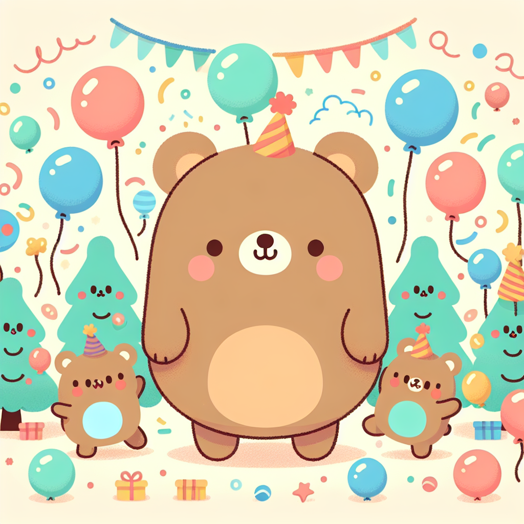 Dancing Bears Festival Painting By Numbers Kit