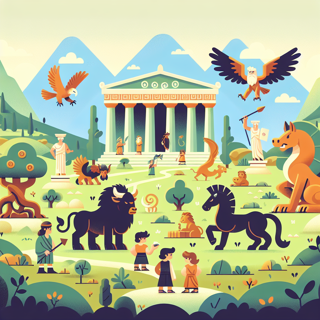 Ancient Greek Adventure Numbered Painting Kits