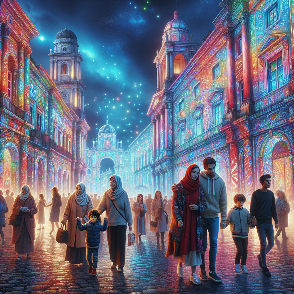 Durham Lumiere Festival - UK Painting Number Kit