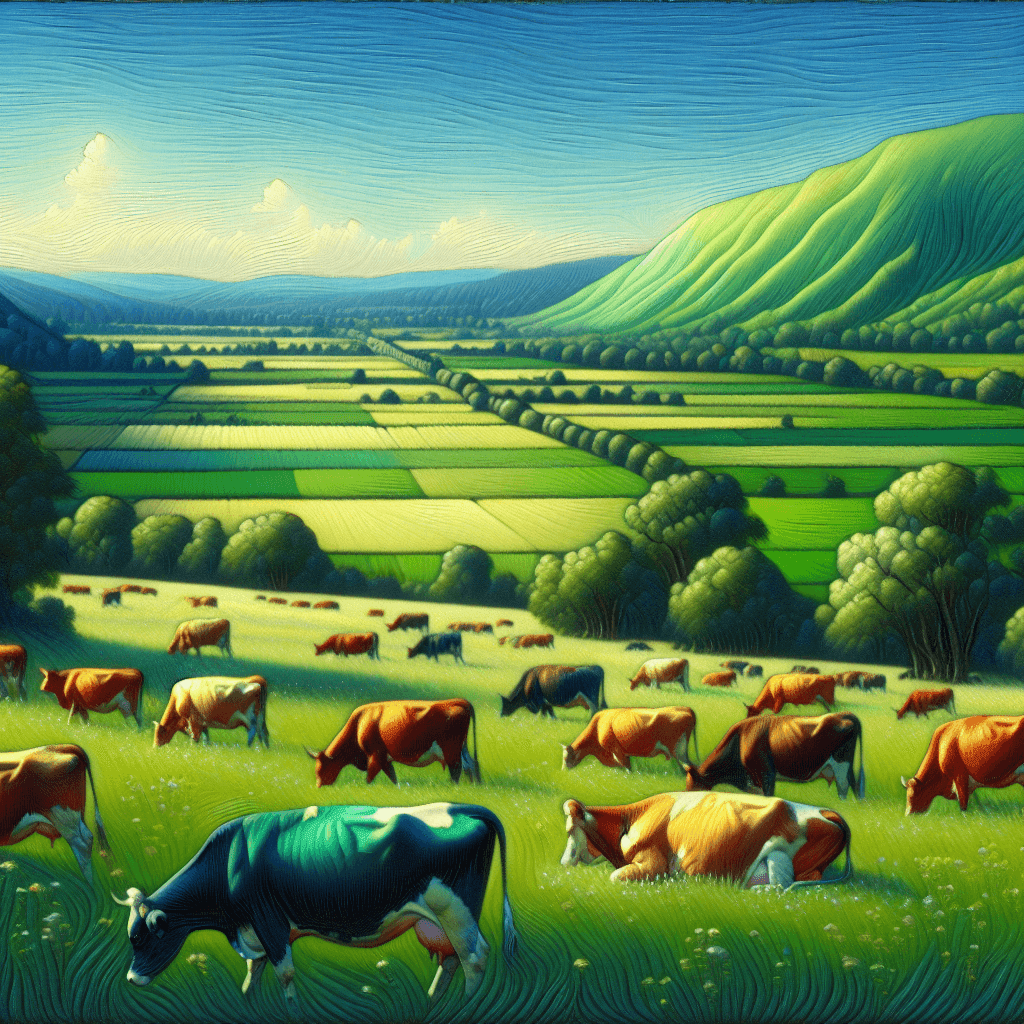 Cow's Pasture Retreat Paint By Numbers