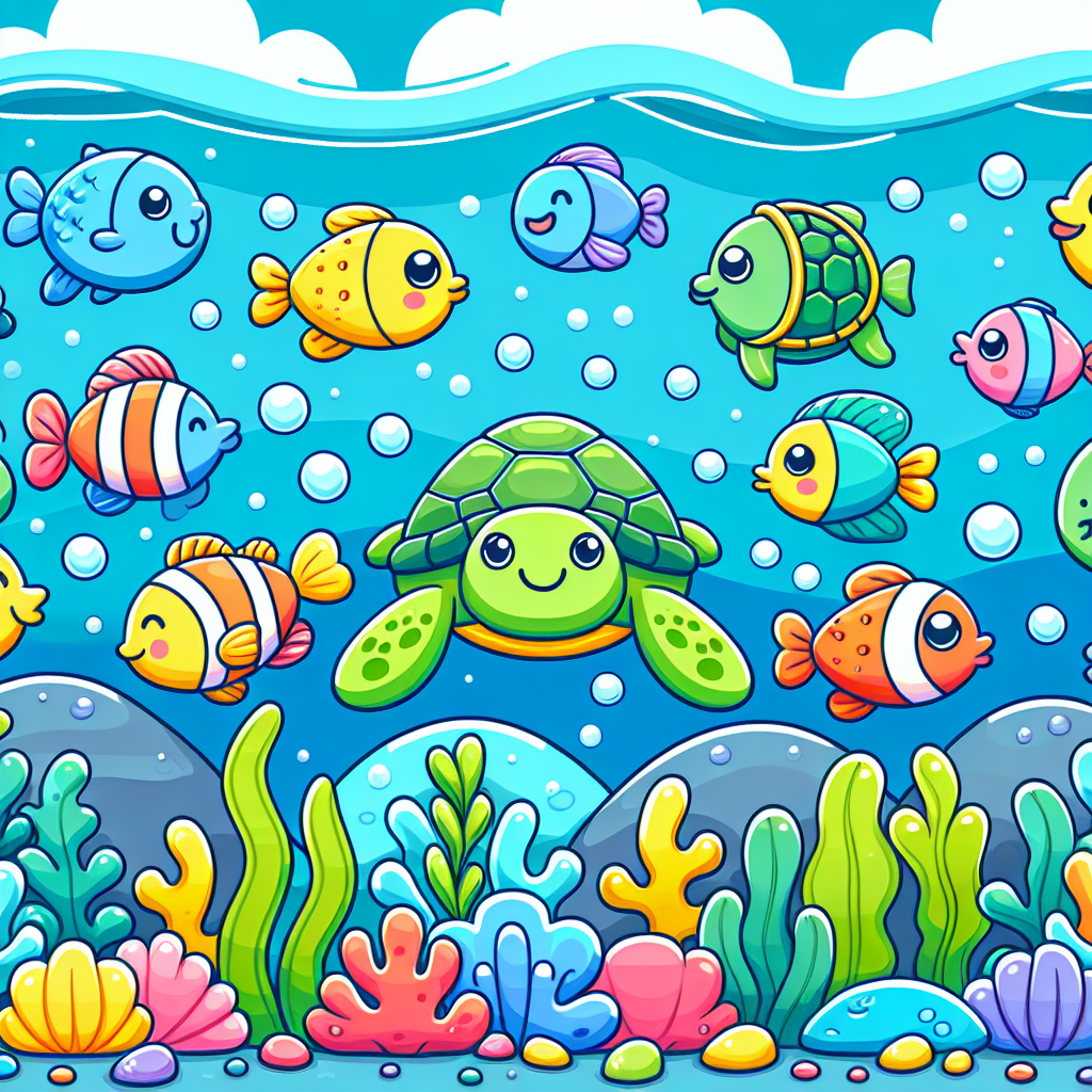 Ocean Wonders Safari Painting Number Kit