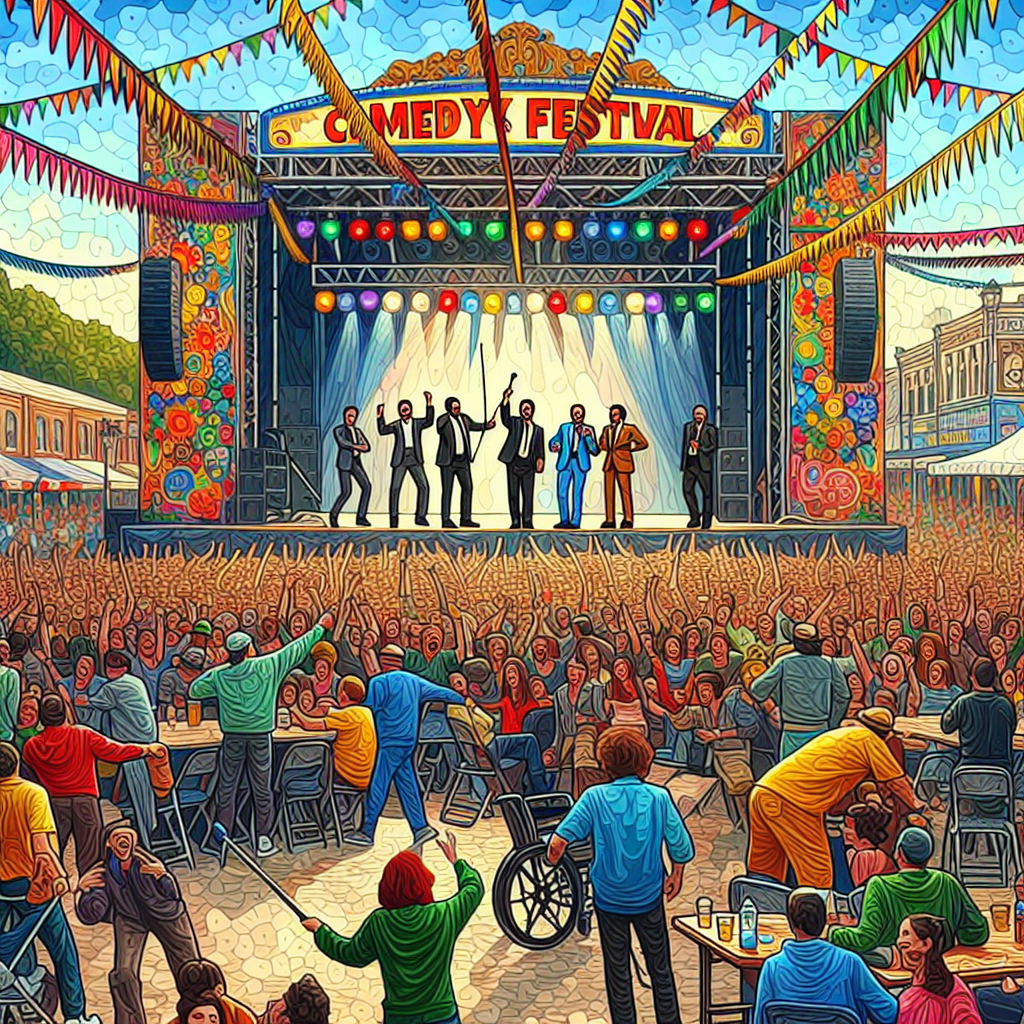 Just For Laughs Festival Paint By Numbers