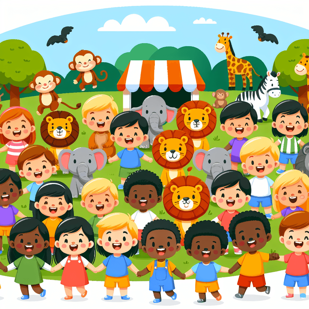 Animal Adventure Day Painting By Numbers Kit