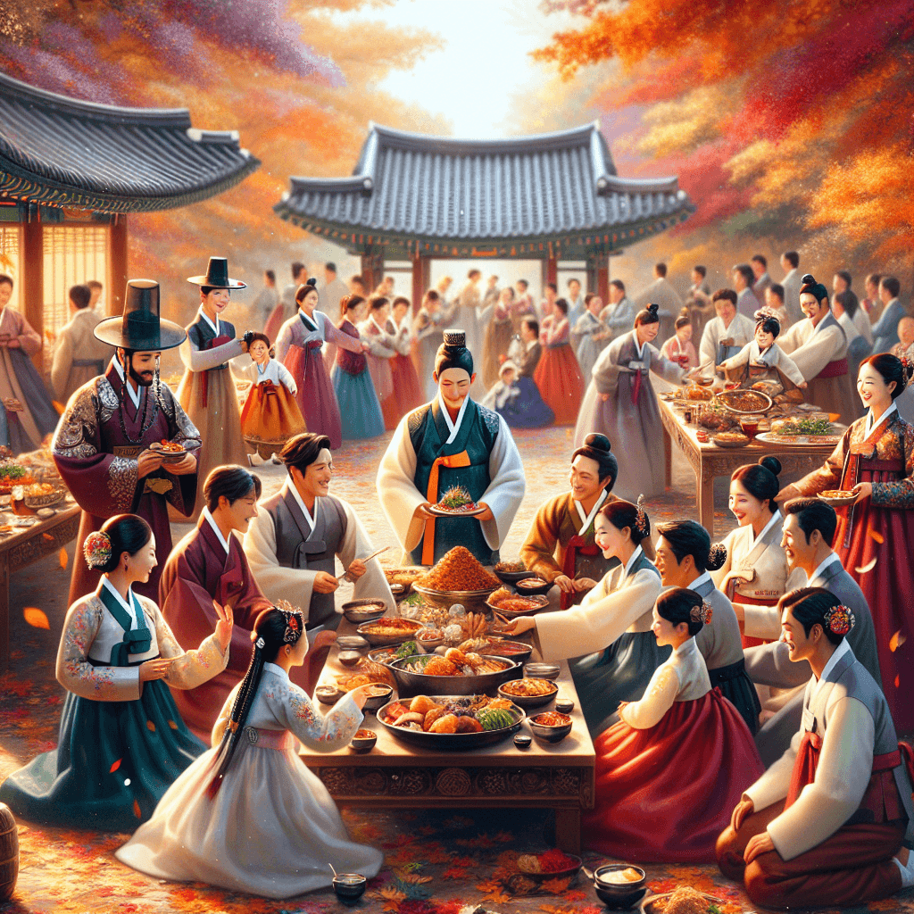 Chuseok Paint By Numbers Art