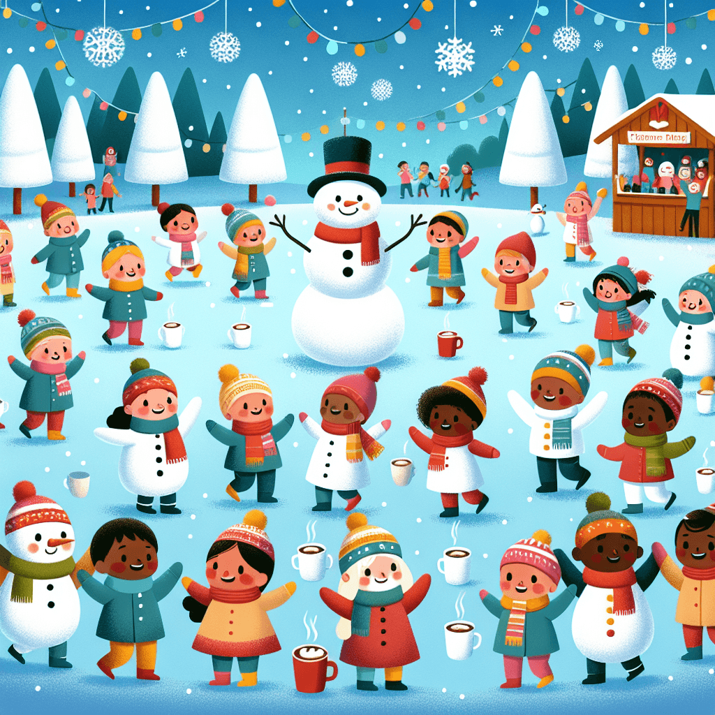 Frosty's Winter Festival Painting By Numbers Kit