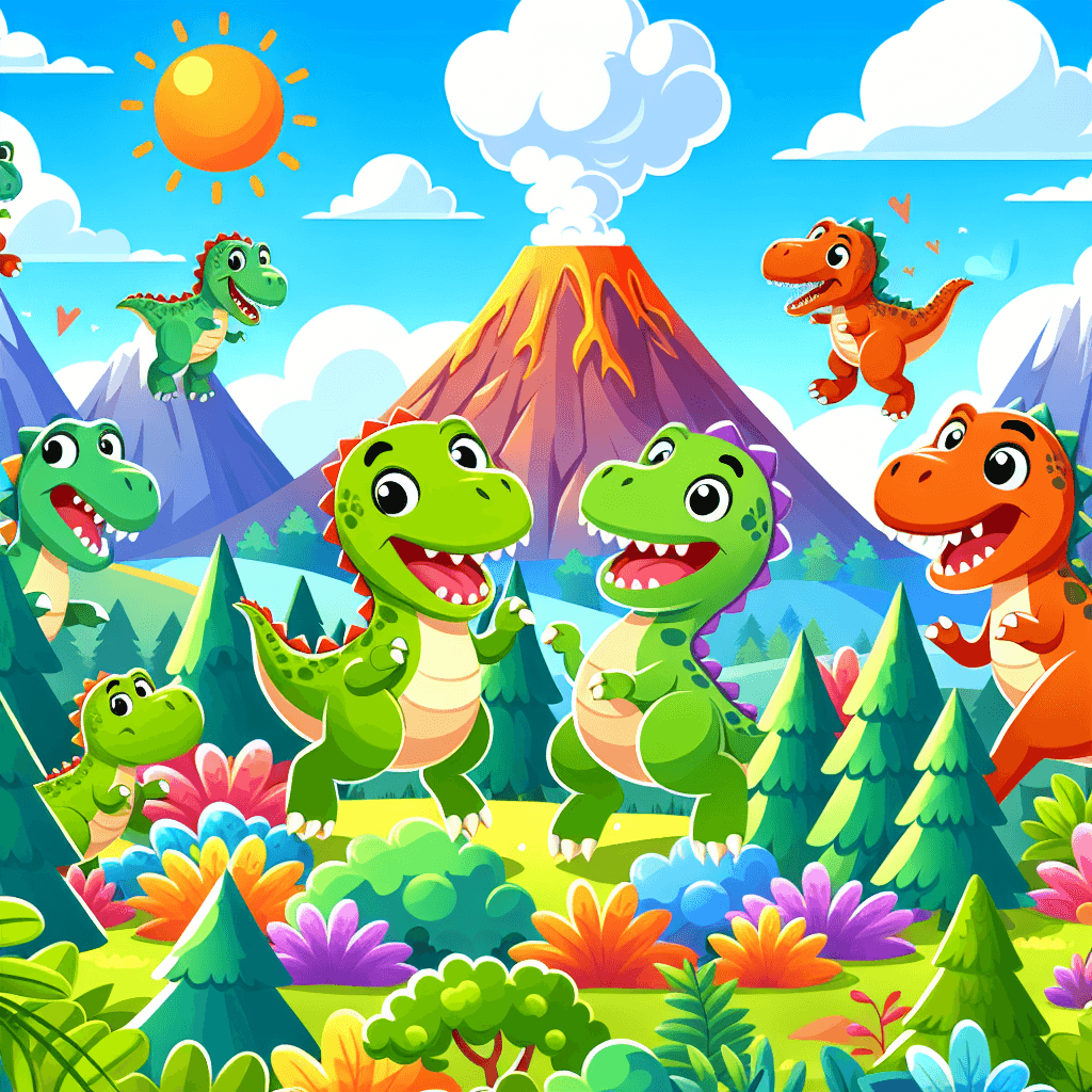 Exploratory Dinosaurs DIY Paint By Numbers