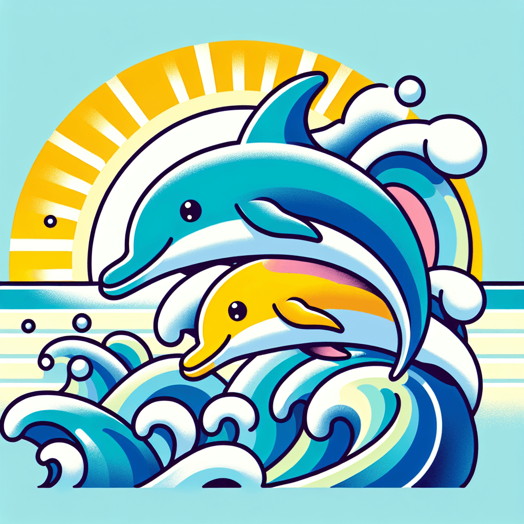 Dancing Dolphins Adventure DIY Paint By Numbers