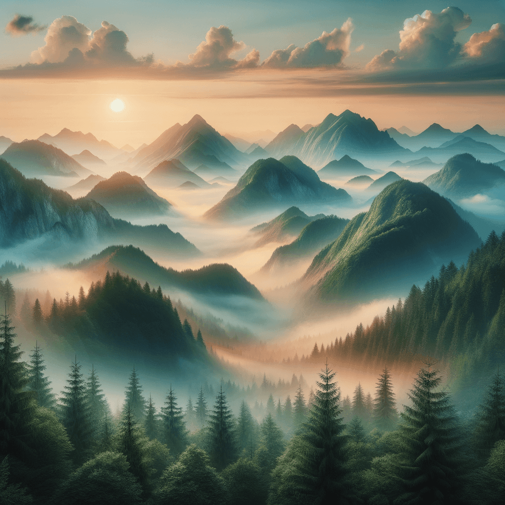 Mountain Melody Paint By Numbers Art